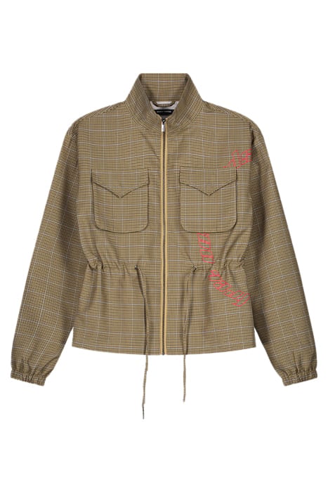 SAND CHECKED KANO JACKET SAND CHECK 2