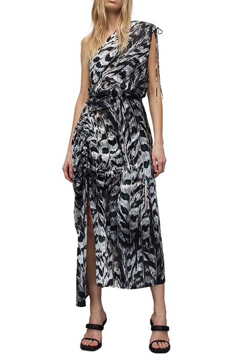 LAURA INES DRESS WHITE MONO 1