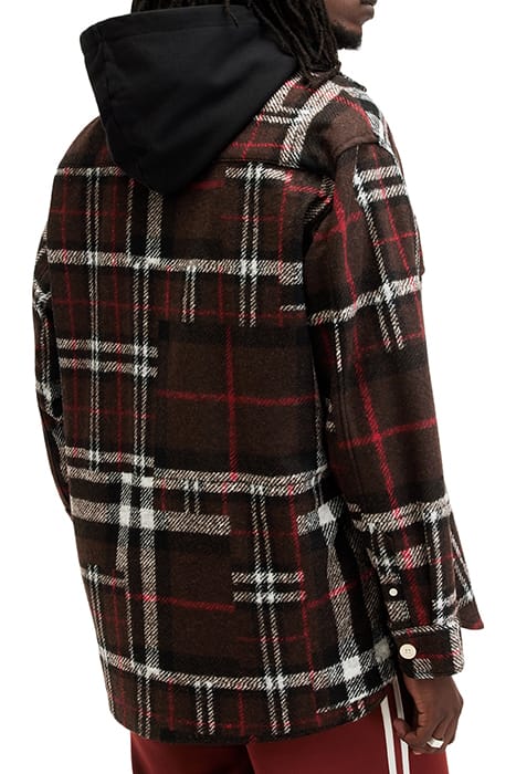 REDWOOD LS SHIRT HENNA BROWN 2
