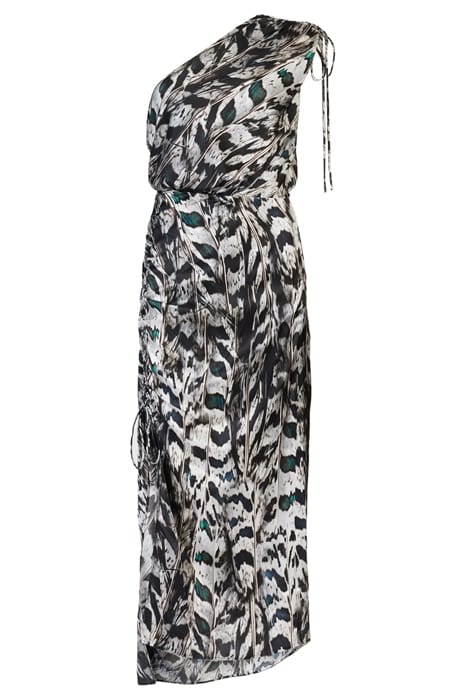 LAURA INES DRESS WHITE MONO 3