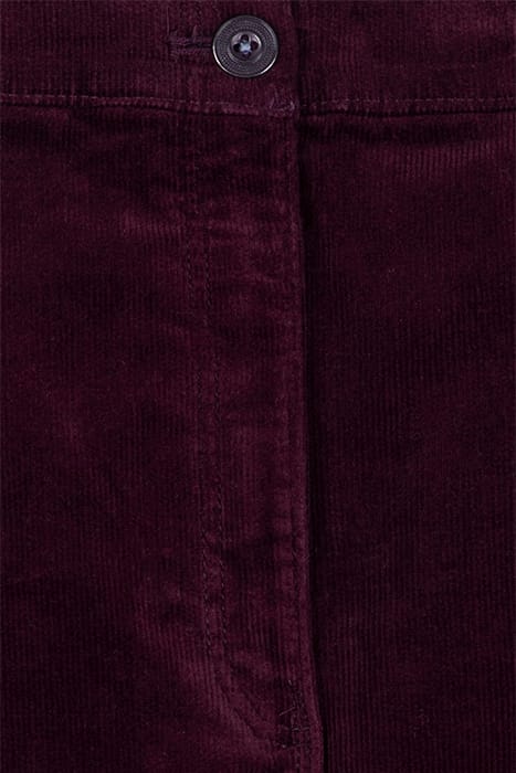 MELODY CORD SKIRT DARK PLUM 3