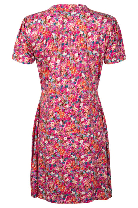 BLOSSOM TEE DRESS SHORT WILD ROSA 2