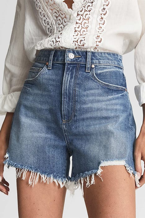 DANI HIGH WAISTED SHORTS — RELAXED FIT 1