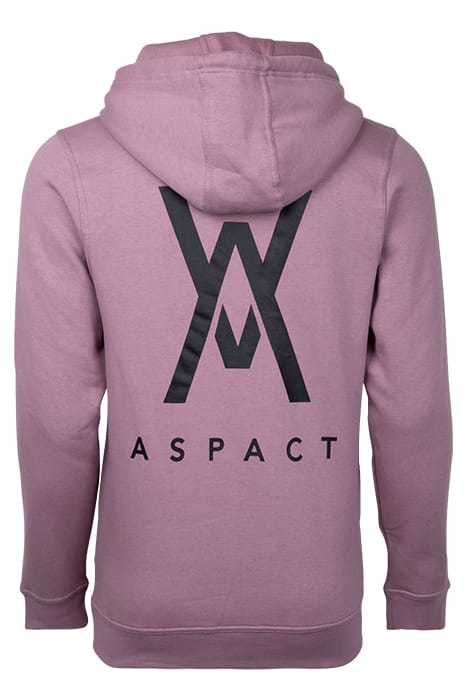 ASPACT BACK LOGO HOODIE ELDERBERRY 2