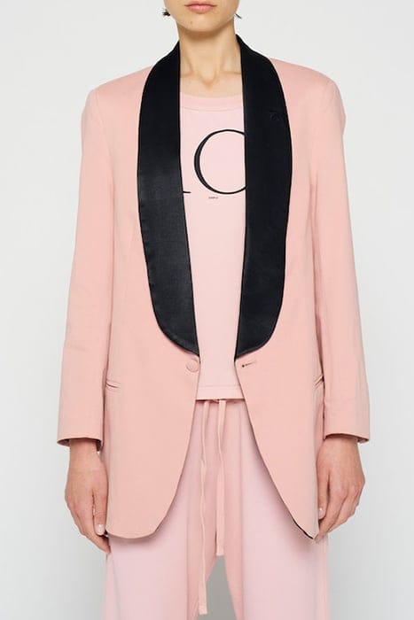 SMOKING BLAZER DUSTY PEACH 1