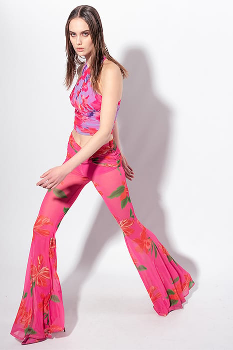 CHIPPEWA TROUSERS MULTI FUCHSIA/RED 5