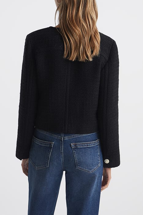 ESMIE-CROPPED CROPPED JACKET BLACK 2