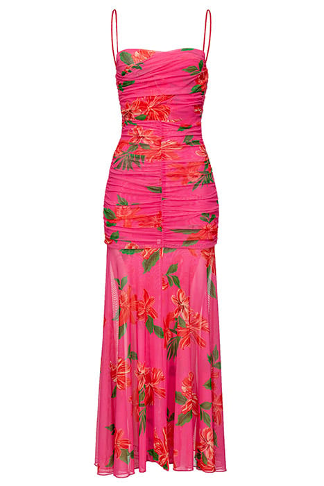 ABBRONZATO DRESS MULTI FUCHSIA/RED 1