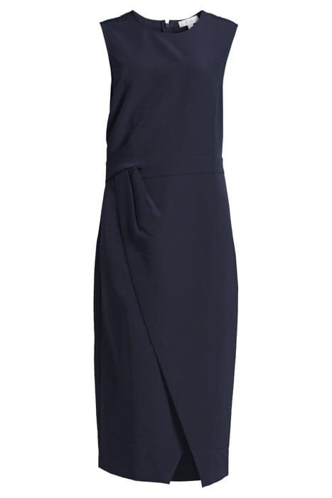 CASSIA STRUCTURED MIDI DRESS NAVY 3