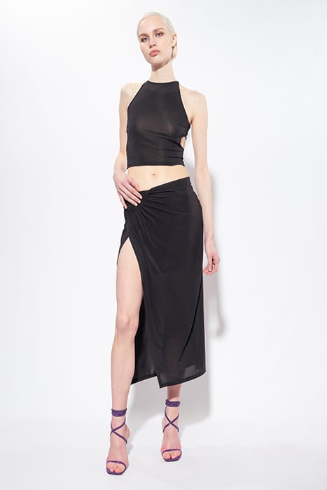 VILNIUS BLOUSE BLACK 2