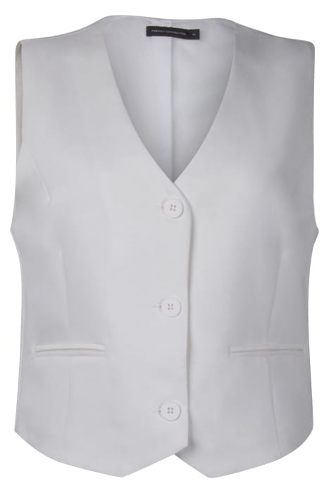 TAILORED WAISTCOAT SUMMER WHITE 1
