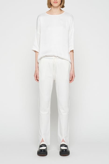 CROPPED JOGGER FLARE ECRU 2