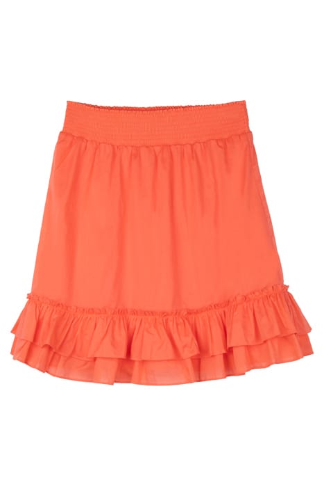ROOS SKIRT CORAL RED CORAL RED 1