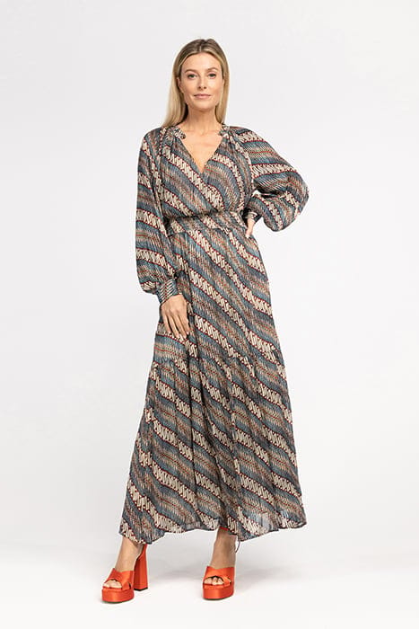 DONNA PRINT LUREX PRINT BATIK 1