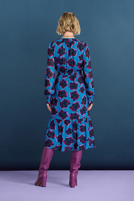 DRESS - FLOWER POP BLUE 2