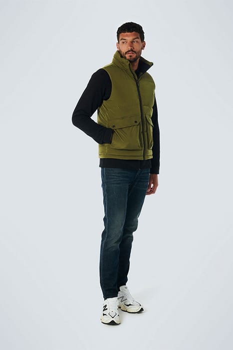 BODYWARMER PADDED ARMY 3