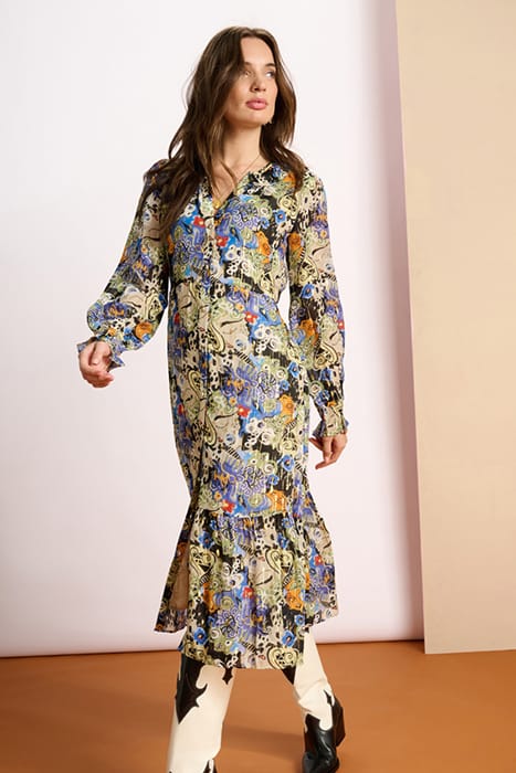 DRESS - GLEAMING GLORY MULTI COLOUR 4