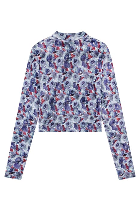 VELVET FLOWER TOP VIOLET 2