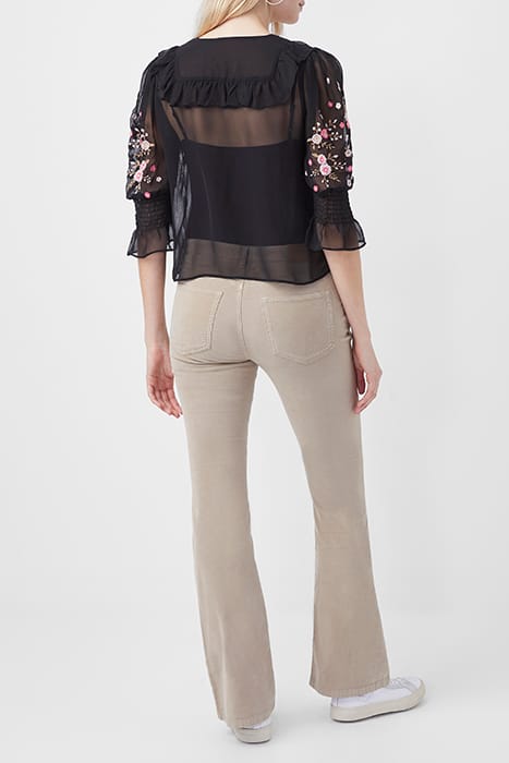 EVE EMBROIDERED TOP BLACK 3