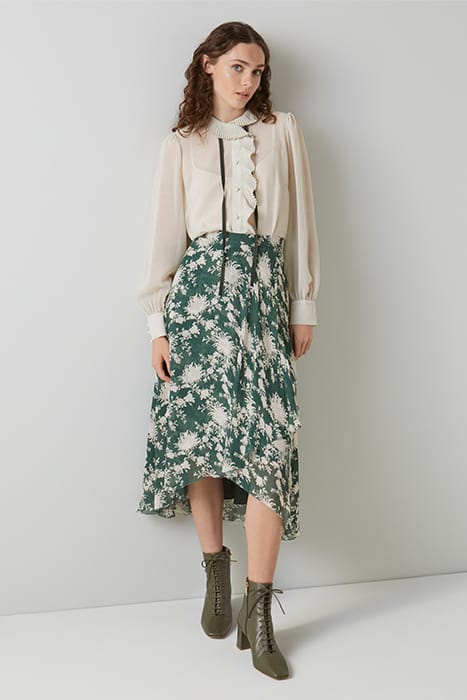 SK KRASNER PRINT WRAP GREEN 4