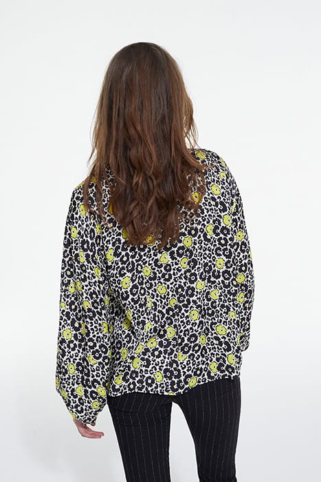 TOP LAVALIERE WILD BLOSSOM WHITE ECRU / YELLOW 2