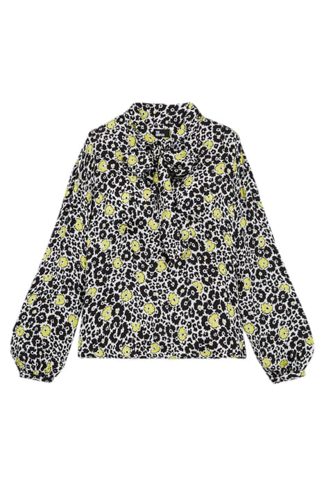 TOP LAVALIERE WILD BLOSSOM WHITE ECRU / YELLOW 5