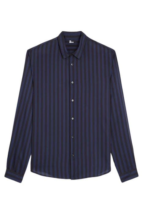 LONG SLEEVED SHIRT NAVY / BLACK 1