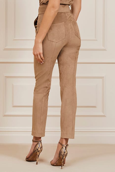 MARCIANO BY GUESS KASIA PANT TRUFFLE DUST LEATHER MULTI 2