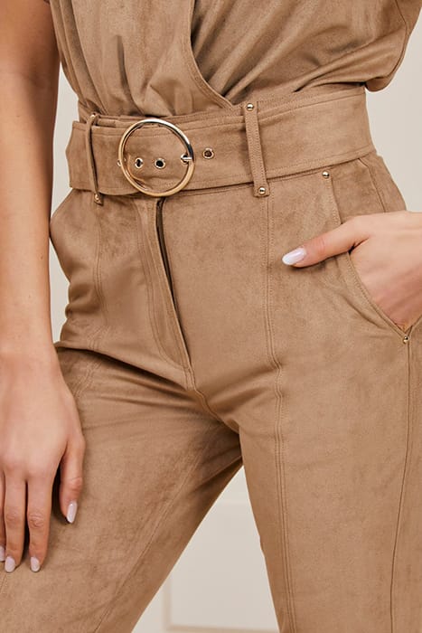 MARCIANO BY GUESS KASIA PANT TRUFFLE DUST LEATHER MULTI 5