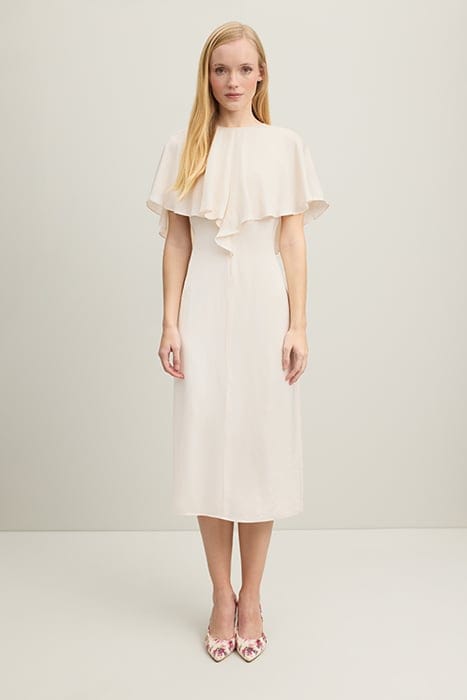 DR SADIE CREPE DRESS IVORY 1