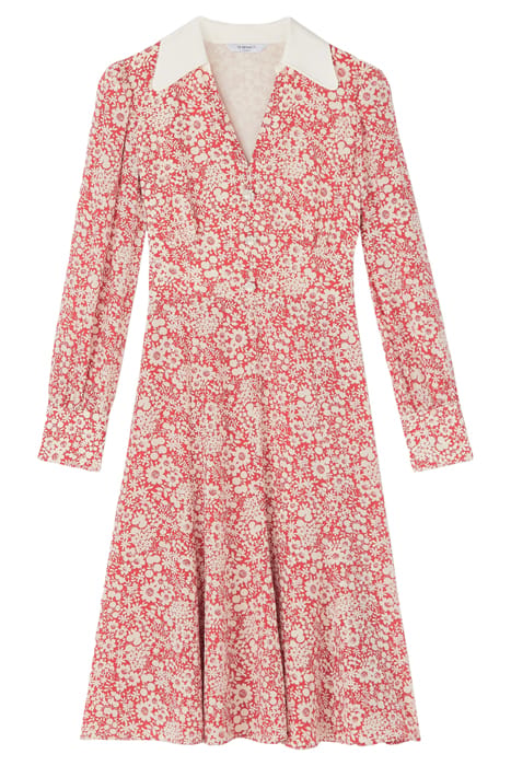 DR FLO MARGUERITE PRINT RED 3