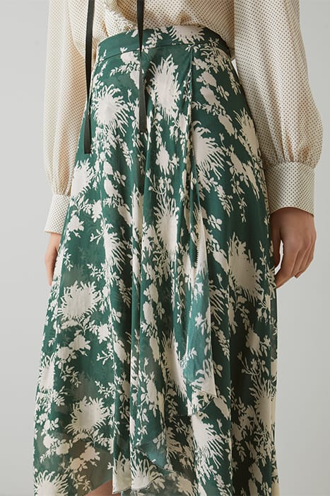 SK KRASNER PRINT WRAP GREEN 5
