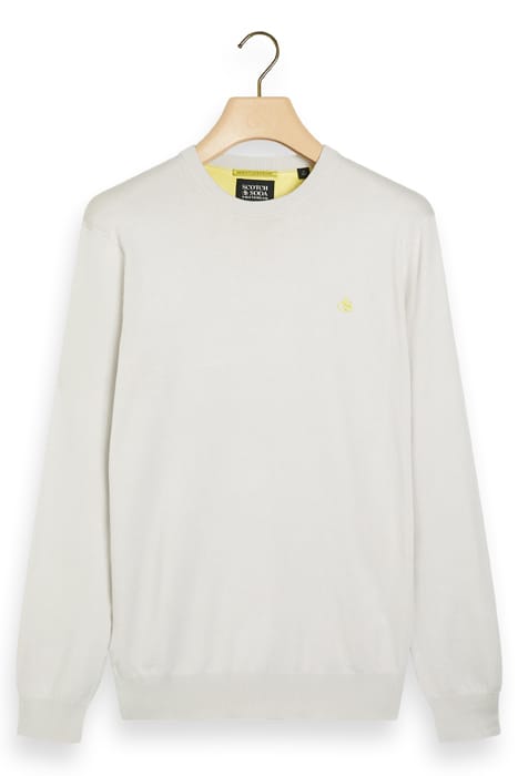 ESSENTIAL PULLOVER CREWNECK HERON GREY 4