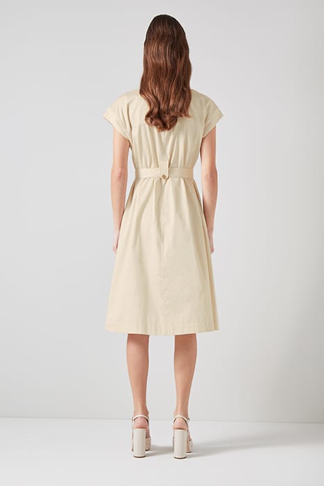 DR IVY UTILITY DRESS ECRU 2