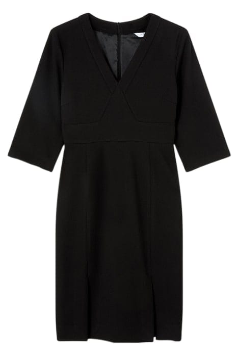DR SKY - V NECK DRESS BLACK 3
