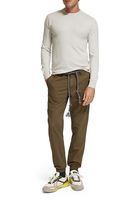 ESSENTIAL PULLOVER CREWNECK HERON GREY 3