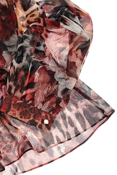 MARCIANO BY GUESS LEOPARD ROSE BLOUSE LEOPARD ROSE PRINT 9