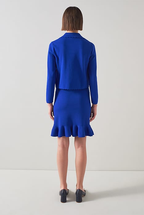 SK ROSA - KNITTED FLUTED BLUE 2