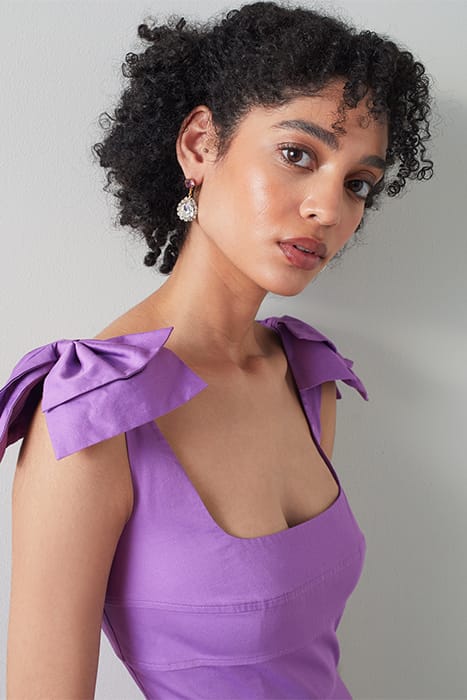 DR EMERALSD - BOW DRESS WISTERIA 6
