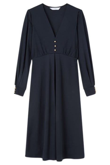 DR JENNY - BUTTON DETAIL NAVY 2