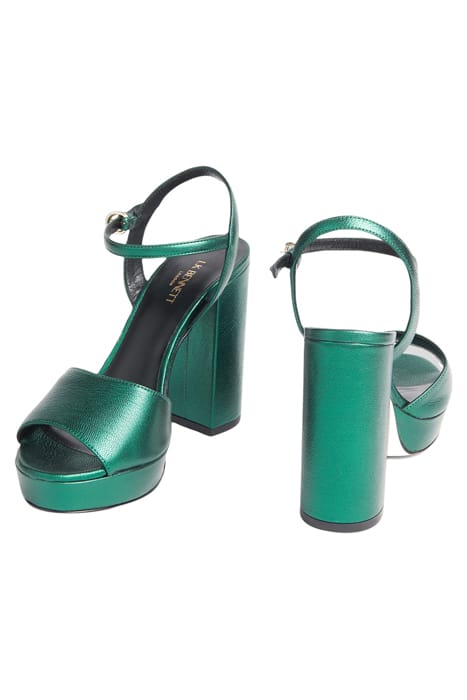 FS SOLANGE OPEN TOE GREEN 4