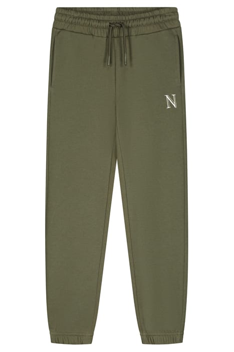 TRIANGLE SWEATPANTS ARMY GREEN 1