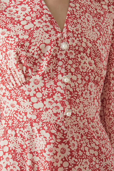 DR FLO MARGUERITE PRINT RED 4