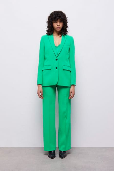 2 BUTTON SUIT JACKET GREEN 1