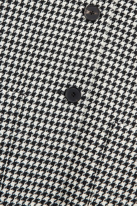 SIMPLE SOFT JACKET BLACK WHITE 7