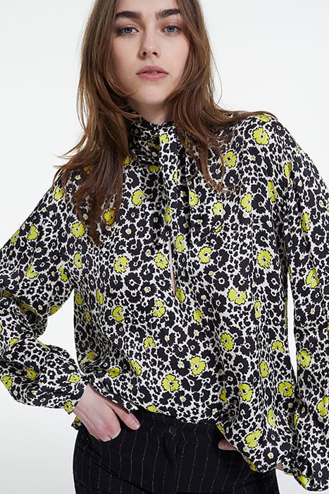 TOP LAVALIERE WILD BLOSSOM WHITE ECRU / YELLOW 6
