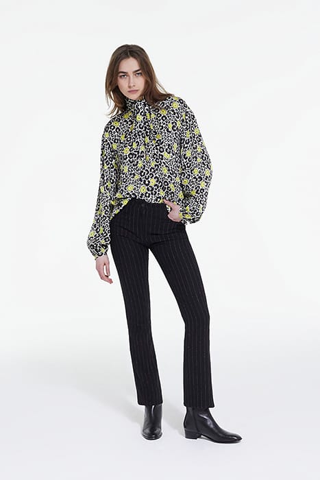 TOP LAVALIERE WILD BLOSSOM WHITE ECRU / YELLOW 3