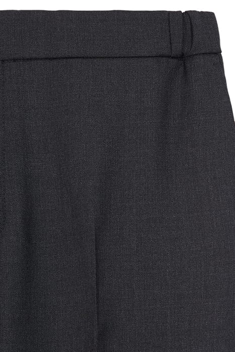 SUIT TROUSERS WITH ELASTIC BELT GREY 6