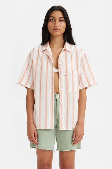 ALFIE BUTTON-DOWN SHIRT BEIGE 1