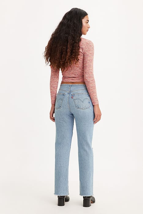 501 STRAIGHT JEANS BLUE 2